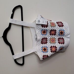 Hollister Crochet Top